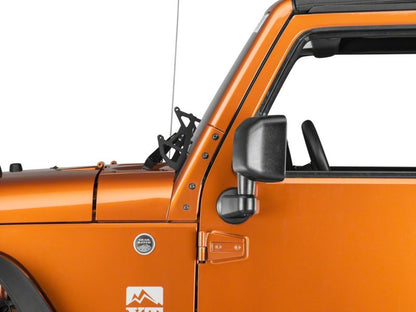 Raxiom 07-18 Jeep Wrangler JK Windshield Mounted Dual Light Brackets J106739 J106739 Photo - Close Up