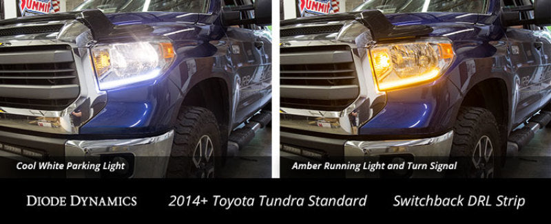 Diode Dynamics 14-21 Toyota TundraStandard Switchback DRL LED Strip DD2225 DD2225 User 7