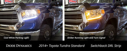 Diode Dynamics 14-21 Toyota TundraStandard Switchback DRL LED Strip DD2225 DD2225 User 7