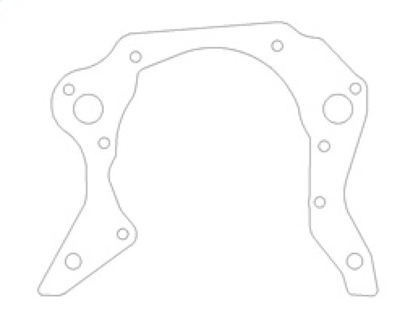 Cometic Gasket Timing Cover Gasket SBF 302/351W .031 Thick CAGC5276-031 C5276-031 Photo - Primary