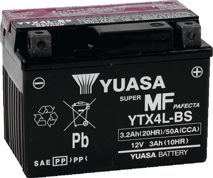 Yuasa Battery Yuasa Ytx4L-Bs Yuasa Battery YUAM62X4B YUAM62X4B Photo - Primary