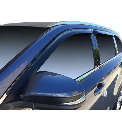 Westin 2014-2018 Toyota Highlander Wade Slim Wind Deflector 4pc - Smoke 72-88452 72-88452 Photo - Primary