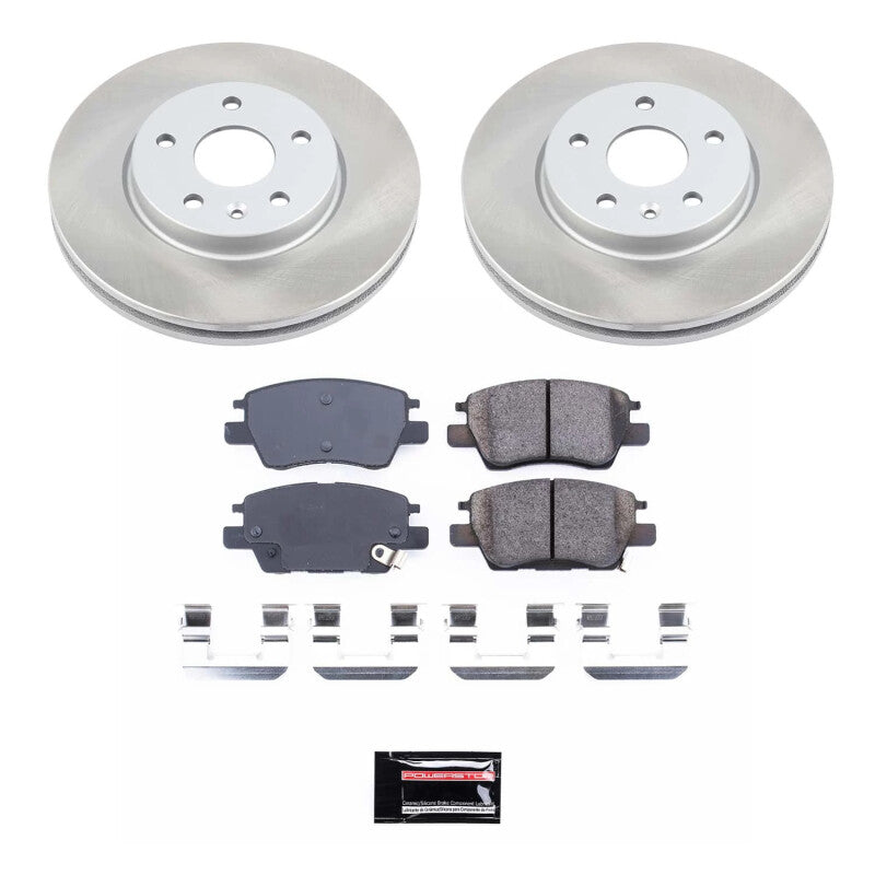 PowerStop Power Stop 16-19 Chevrolet Volt Front Semi-Coated Rotor Kit SC7399 SC7399 Photo - Primary