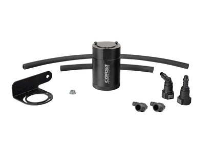 CORSA Performance Corsa 19-22 Silverado/Sierra & 21-22 Tahoe/Suburban/Yukon/Denali Aluminum Oil Catch Can w/ Bracket CC0011 CC0011 Photo - Primary