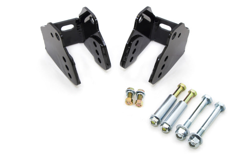 Umi Performance Control Arm Relocation Brackets Bolt In UMI3018-B 3018-B Photo - Primary