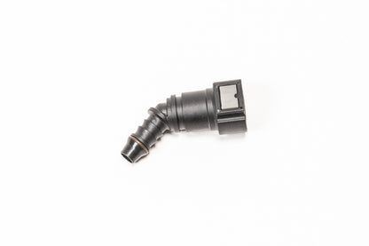 Radium Engineering 10mm SAE Female to 45deg 3/8in Barb 14-0704 14-0704 Photo - Primary
