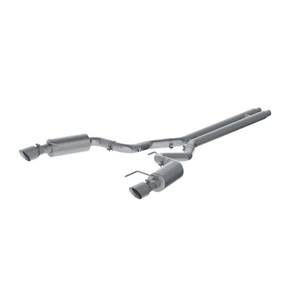 MBRP 15 Ford Mustang GT 5.0 Convertible T409 3in Cat Back Dual Split Rear S7239409 Photo - Primary
