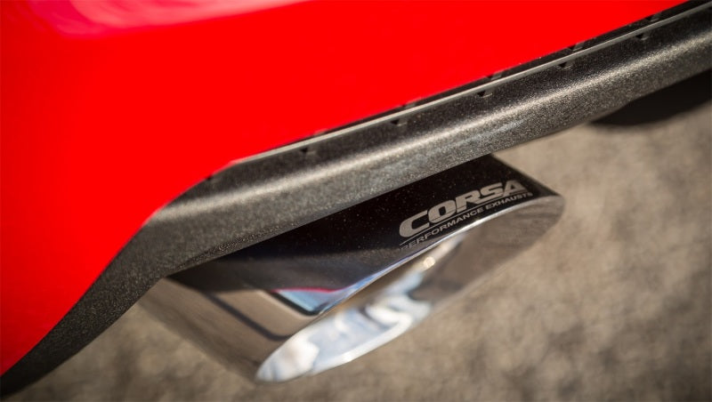 Corsa Performance 10-15 Chevrolet Camaro SS 6.2L V8 Manual Polished Xtreme 3in Cat-Back 14968 Photo - Mounted
