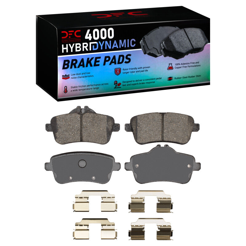 DFC DFC 4000 HybriDynamic Brake Pads Brakes, Rotors & Pads Brake Pads - OE main image