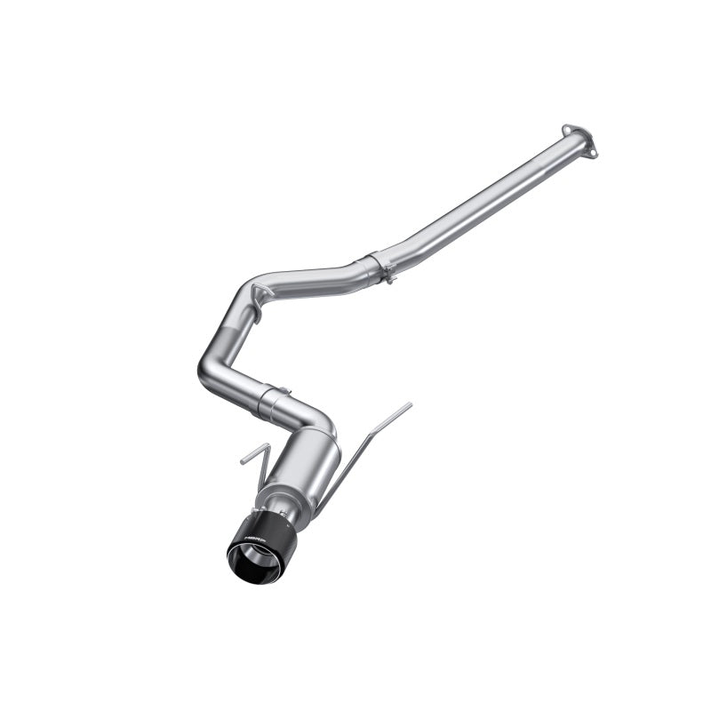 MBRP 15-21 Subaru WRX 2.0L/STI 2.5L/11-14 Sed 3in Cat-Back Single Rear Exit w/Carb Fiber Tips- T304 S48033CF S48033CF Photo - Primary