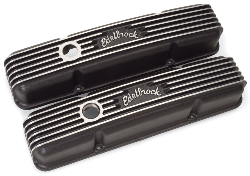 Edelbrock Valve Cover, Classic Series, Chevrolet, 1959-1986 262-400 CID V8 41443 Photo - Unmounted