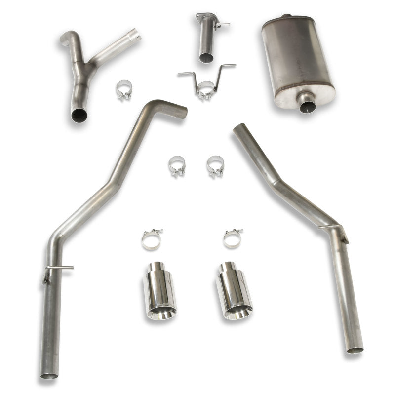 JBA 19-20 Ram 1500 5.7L 304SS Dual Rear Exit Cat-Back Exhaust 30-1537 30-1537 Photo - Primary