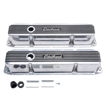 Edelbrock Valve Cover, Elite II, Chrysler, 383-440 Big Block V8, Polished 4276 Photo - Primary