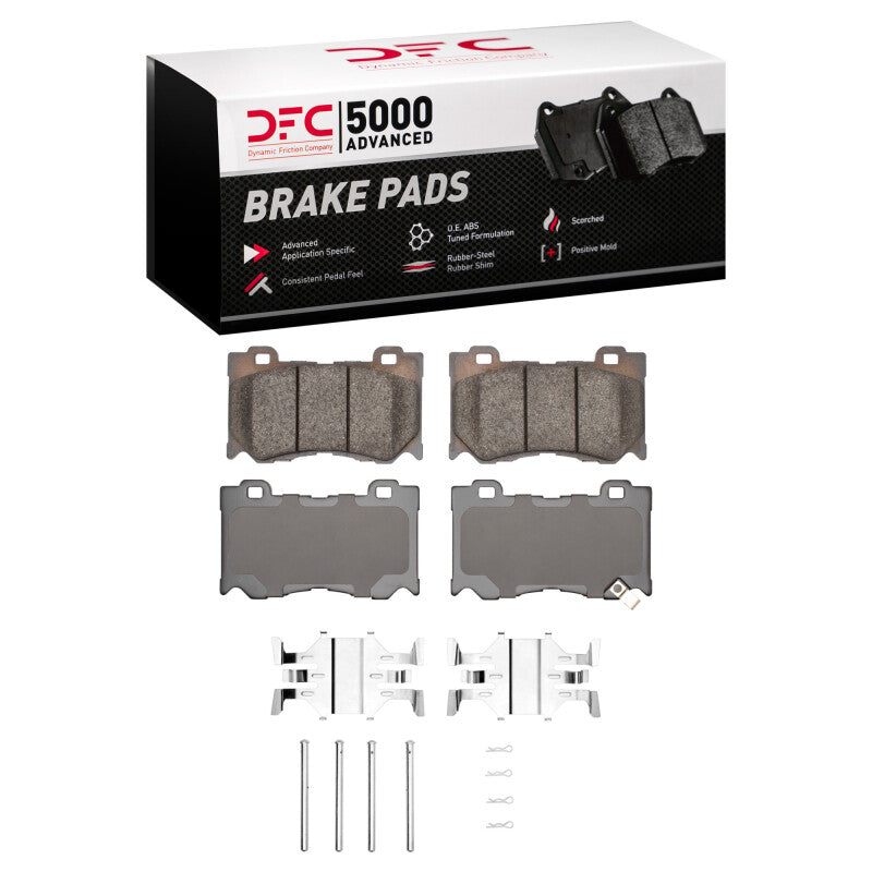 DFC DFC 5000 Advanced Ceramic Brake Pads Brakes, Rotors & Pads Brake Pads - OE main image