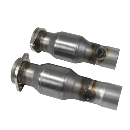 BBK 16-20 Chevrolet Camaro SS Short Mid Pipe Kit w/High Flow Cats (For 4044/40440) 40441 40441 Photo - Primary