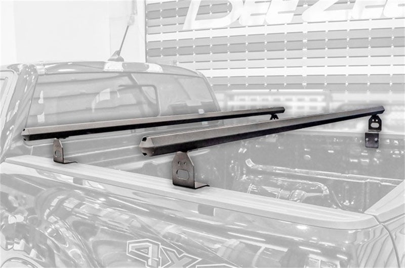 Dee Zee Deezee Universal Cargo Management Universal Hex Series Cross Rails - Txt Blk (Full Size) DZ99781TB DZ99781TB Photo - Mounted