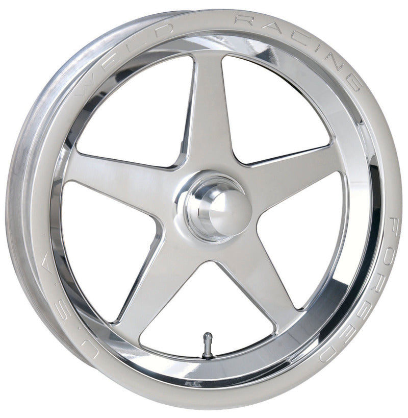 Weld Alumastar 1-Piece 15x3.5 / Strange Spindle MT / 1.75in. BS Polished Wheel - Non-Beadlock 88-15001 88-15001 User 1
