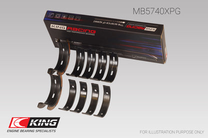 King Engine Bearings King Subaru EJ20/EJ22/EJ25 Housing Bore + .005 (Size 0.25) Main Bearing Set MB5740XPG0.25 MB5740XPG0.25 User 1