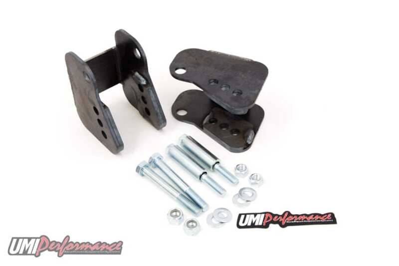 UMI Performance 82-02 GM F-Body Lower Control Arm Relocation Brackets Weld-In 2010 2010 Photo - Primary