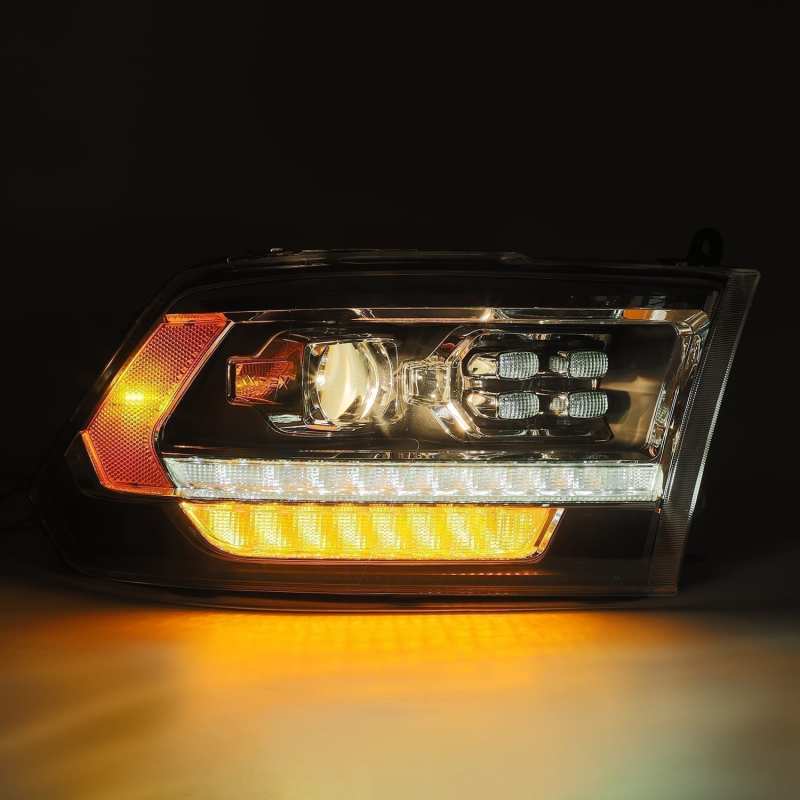 AlphaRex 09-18 Dodge Ram 2500 LUXX LED Proj Headlights Plank Style Black w/Activ Light/DRL 880526 880526 User 4