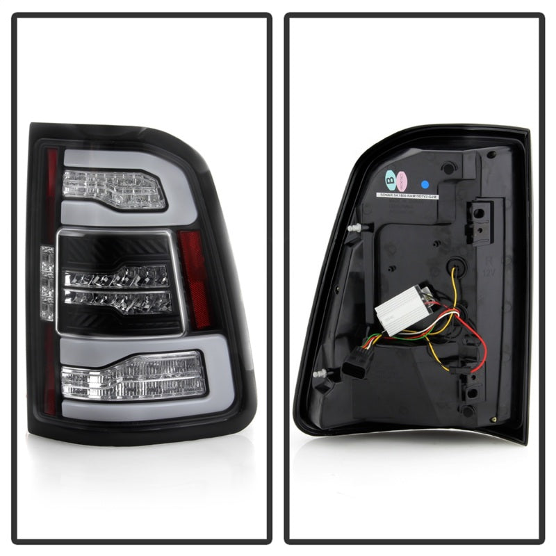 Spyder Dodge Ram 19-20 LED Tail Light Black ALT-YD-DR19HAL-SEQ-BK 5087294 5087294 Photo - Unmounted