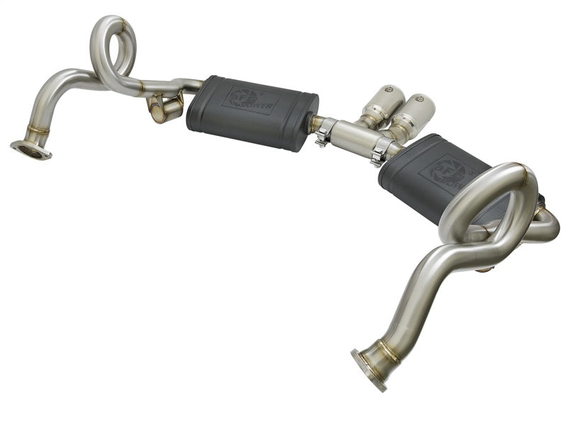 aFe Mach Force-Xp 2" 304 Stainless Steel Cat-Back Exhaust System 49-36415-P Photo - Unmounted