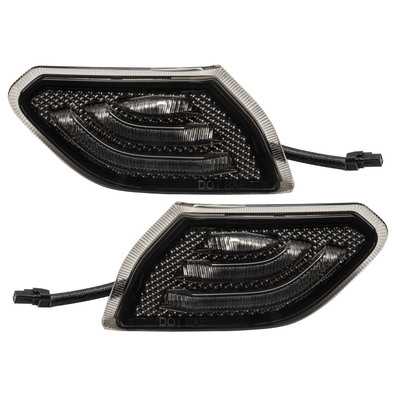ORACLE Lighting Oracle Jeep Wrangler JL Smoked Lens LED Front Sidemarkers 5853-504 5853-504 Photo - Primary