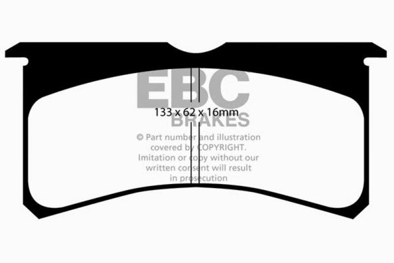 EBC Brakes Greenstuff 2000 Series Sport Pads DP2037 Photo - in package