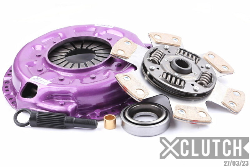 XCLUTCH 90-96 Nissan 300ZX Turbo 3.0L Stage 2R Extra HD Sprung Ceramic Clutch Kit XKNI26002-1R XKNI26002-1R Photo - Primary