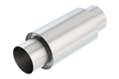 Borla 3 -1/2in In/Out x 5in Round x 8in Long XR-1 Sportsman Shorty Racing Muffler 40004S 40004S Photo - Primary
