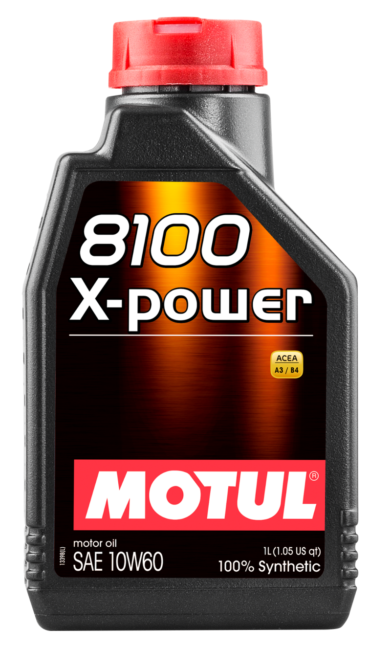 Motul  1L Synthetic Engine Oil 8100 10W60 X-Power - ACEA A3/B4 106142 User 1