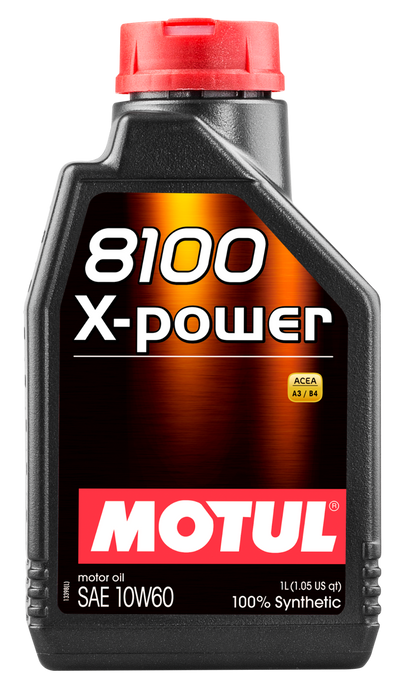 Motul  1L Synthetic Engine Oil 8100 10W60 X-Power - ACEA A3/B4 106142 User 1
