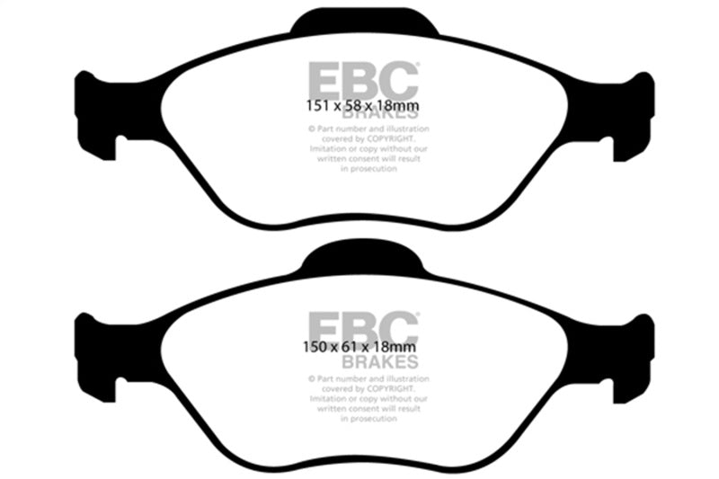 EBC Disc Brake Pad Set DP2197/2 Photo - Primary