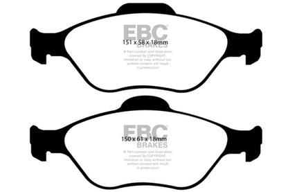 EBC Disc Brake Pad Set DP2197/2 Photo - Primary