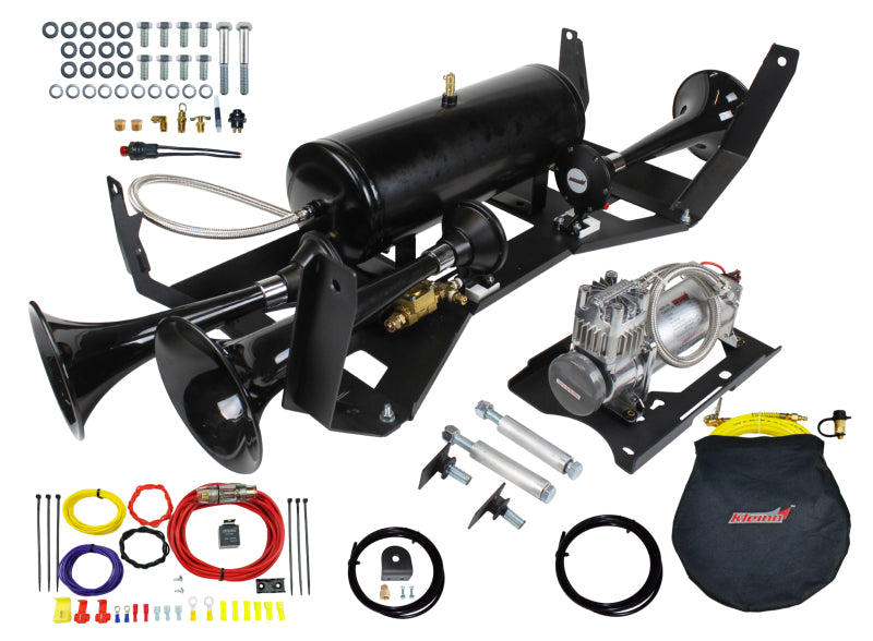 Kleinn Air Horns Kleinn 07-13 Chevrolet Silverado/ Sierra Onboard Air System w/ Model 230 Horns GM1500-230 GM1500-230 Photo - Primary