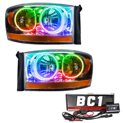 ORACLE Lighting Oracle 06 Dodge Ram SMD HL - ColorSHIFT w/ BC1 Controller 7032-335 7032-335 Photo - Primary