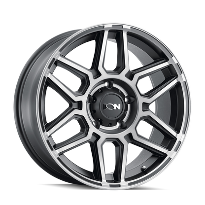 ION Wheels ION Type 146 20x9 / 6x135 BP / 18mm Offset / 87.1mm Hub Matte Black W/Machined Dart Tint Wheel 146-2936TM18 146-2936TM18 Photo - Primary