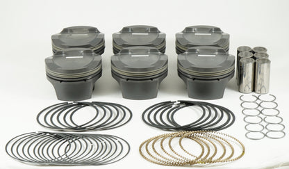 Mahle MS BMW N54 B30 3.0L 84.50mm x 31.7mm CH 17.2cc 314g 10.3CR Pistons (Set of 6) 197832225 197832225 User 1