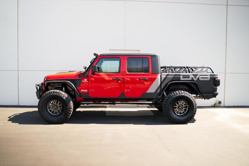 DV8 Offroad 20-23 Jeep Gladiator JT Body/Pinch Weld Mounted Step SRGL-08 SRGL-08 Photo - Primary