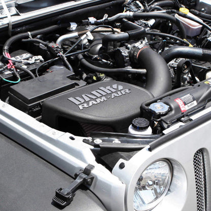 Banks Power 07-11 Jeep 3.8L Wrangler Ram-Air Intake System - Dry Filter 41832-D Photo - Close Up