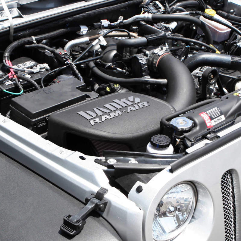 Banks Power 07-11 Jeep 3.8L Wrangler Ram-Air Intake System - Dry Filter 41832-D Photo - Close Up