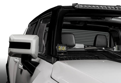 ORACLE Lighting Oracle 22-24 Hummer EV Aux Light A-Pillar / Hood (Pair) 6922-504 6922-504 Photo - lifestyle view