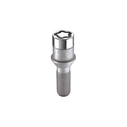 McGard Wheel Lock Bolt Set - 4pk. (Tuner / Cone Seat) M12X1.5 / 17mm Hex / 22.4mm Shank L. - Chrome 27192 27192 Photo - Primary