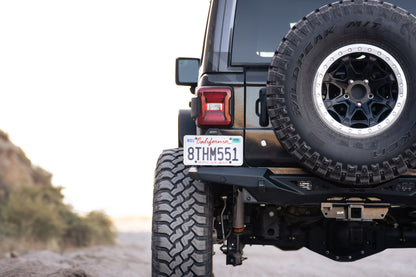 DV8 Offroad 18-23 Wrangler JL Spec Series Rear Bumper RBJL-09 RBJL-09 Photo - Unmounted