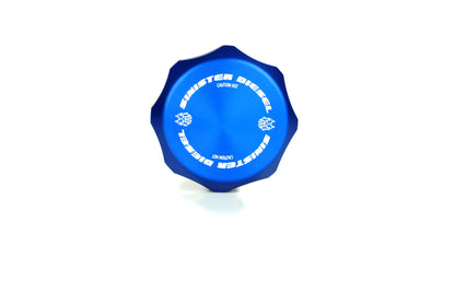 Sinister Diesel 03-07 Ford 6.0L Billet Blue Cap Kit SD-BCK-6.0 SD-BCK-6.0 User 3