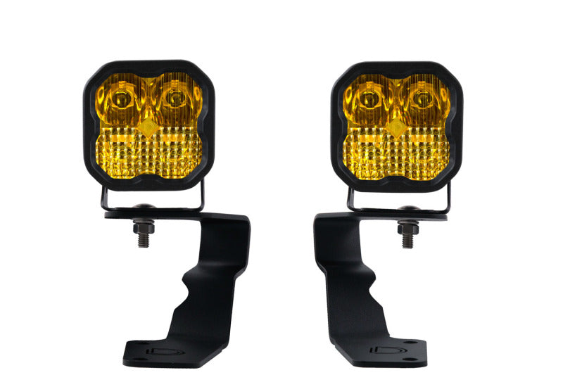 Diode Dynamics 15-21 Subaru WRX/STi Sport SS3 LED Ditch Light Kit - Yellow Combo DD6613 DD6613 Photo - Primary