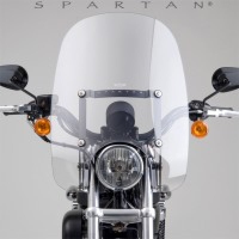 National Cycle 88-22 Harley Davidson XL 39 mm. Spartan Windshield 19 in.-Clear N21202 N21202 User 1