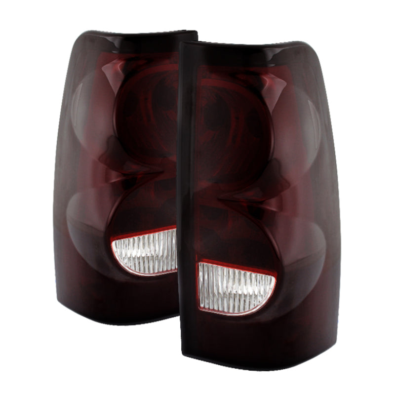 SPYDER Xtune Chevy Silverado 1500-2500-3500 03-06 OEM Style Tail Lights Red Smoked ALT-JH-CS03-OE-RSM 9026355 9026355 Photo - Primary