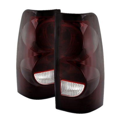 SPYDER Xtune Chevy Silverado 1500-2500-3500 03-06 OEM Style Tail Lights Red Smoked ALT-JH-CS03-OE-RSM 9026355 9026355 Photo - Primary