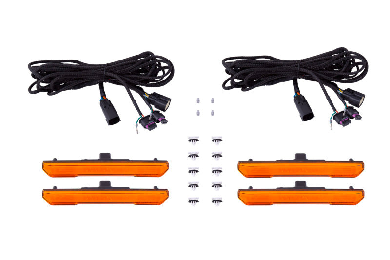 Diode Dynamics 20-21 Sierra 2500/3500 HD LED Sequential Sidemarkers - Amber Set DD5151 DD5151 Photo - Primary
